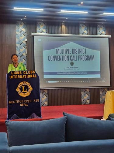Multiple District Convention Call